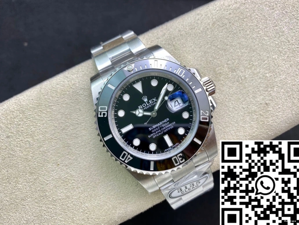 Rolex V4 Clean Black Factory Submariner Dial 116610LN-97200 0428